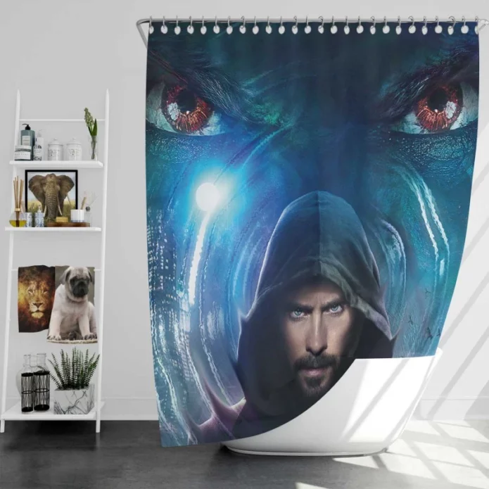 Morbius Movie Jared Leto Bath Shower Curtain