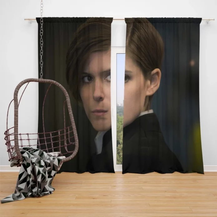 Morgan Movie Kate Mara Window Curtain