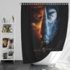Mortal Kombat Movie Cole Young Bath Shower Curtain
