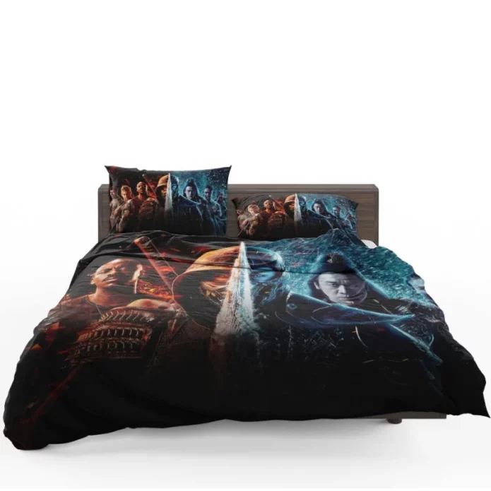 Mortal Kombat Movie Scorpion Sub-Zero Bedding Set