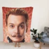 Mortdecai Movie Johnny Depp Fleece Blanket