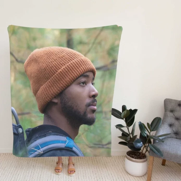 Mother/Android Movie Algee Smith Fleece Blanket