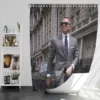No Time to Die Movie Daniel Craig James Bond Bath Shower Curtain