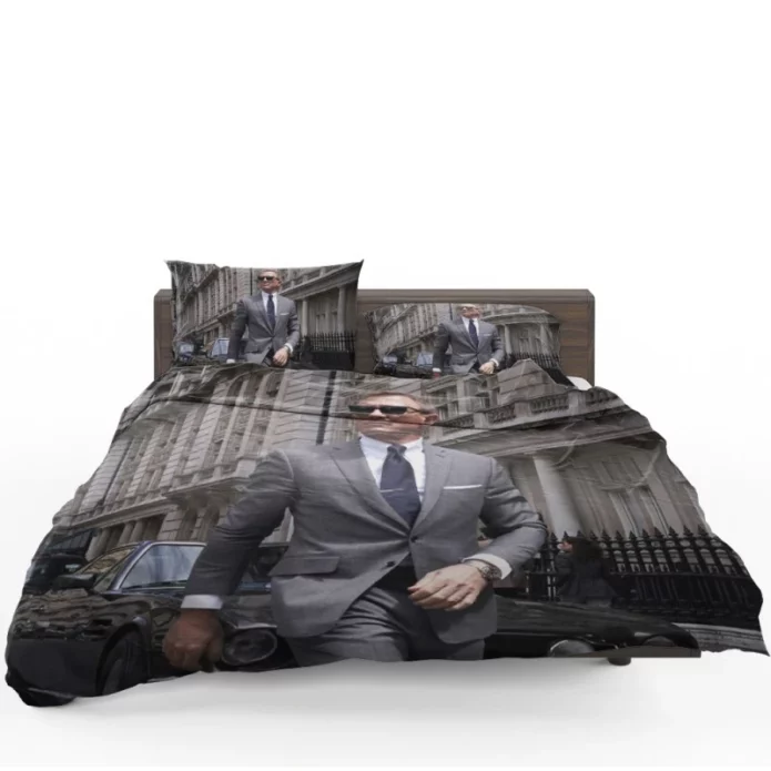 No Time to Die Movie Daniel Craig James Bond Bedding Set