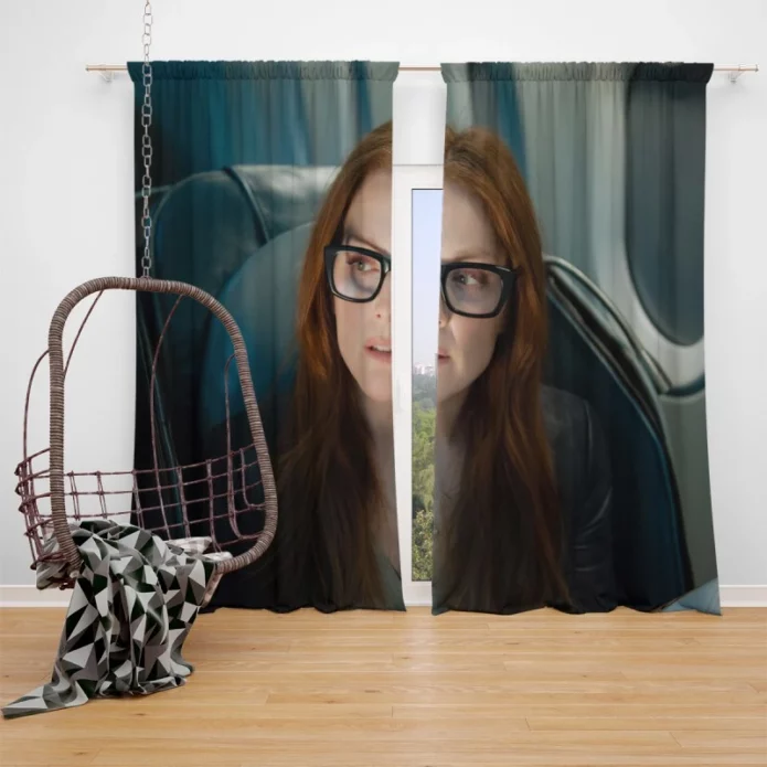 Non-Stop Movie Julianne Moore Window Curtain