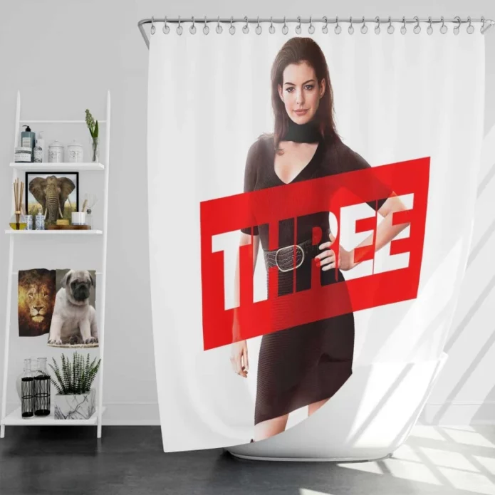 Oceans 8 Movie Anne Hathaway Bath Shower Curtain