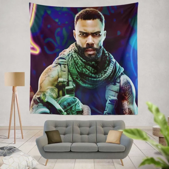 Omari Hardwick as Vanderohe in Army of the Dead Movie Wall Hanging Tapestry
