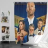 Operation Fortune Ruse de Guerre Movie Poster Bath Shower Curtain