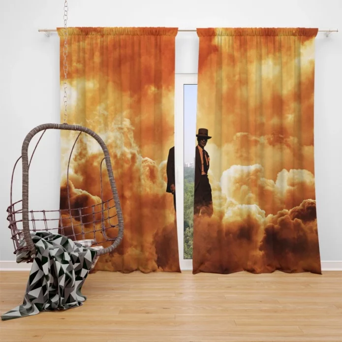 Oppenheimer Movie Window Curtain