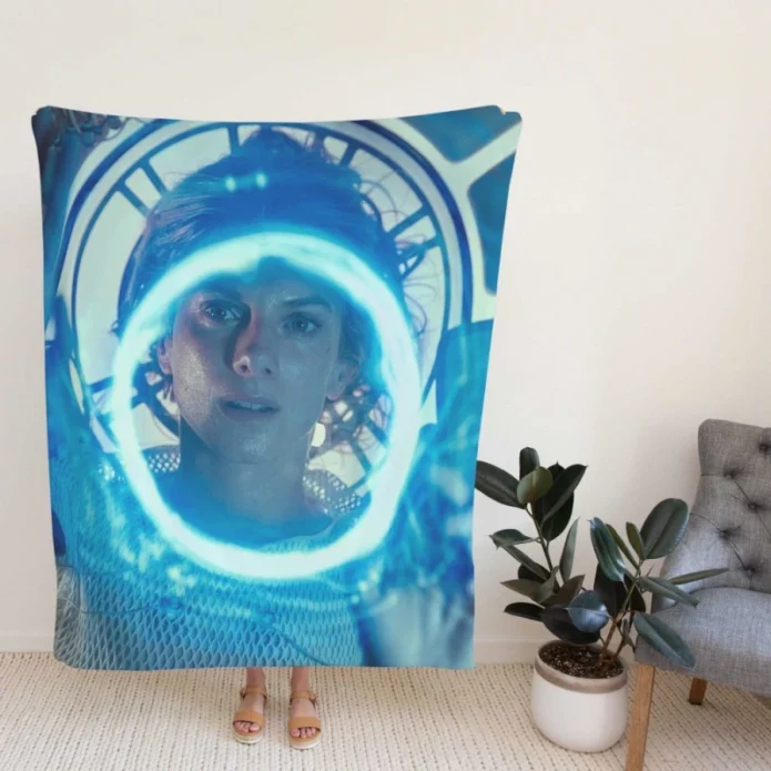 Oxygen Movie Melanie Laurent Fleece Blanket