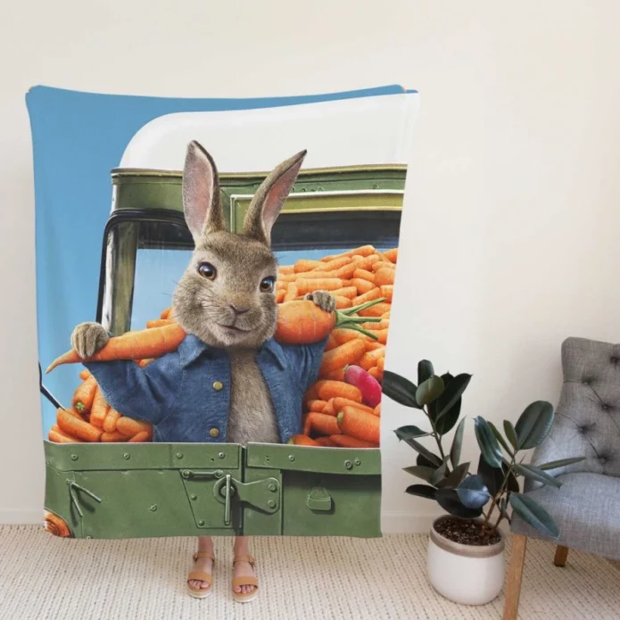 Peter Rabbit 2 The Runaway Movie Fleece Blanket