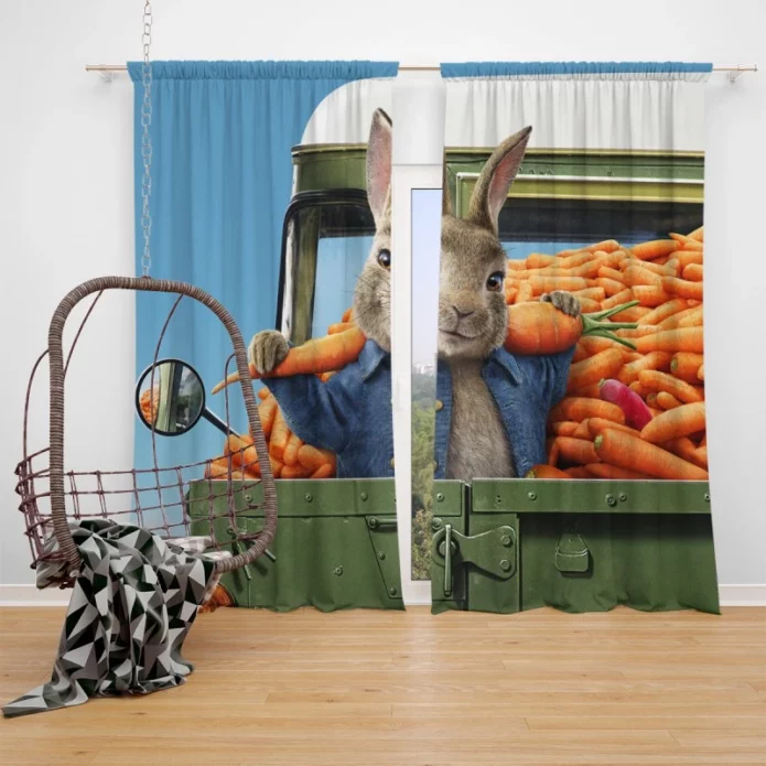 Peter Rabbit 2 The Runaway Movie Window Curtain