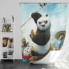 Po in Kung Fu Panda 3 Movie Bath Shower Curtain