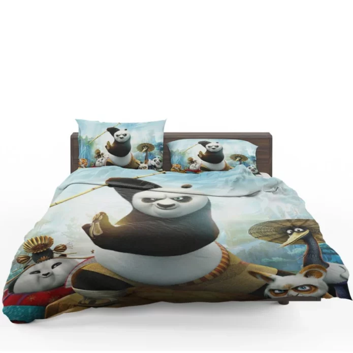 Po in Kung Fu Panda 3 Movie Bedding Set