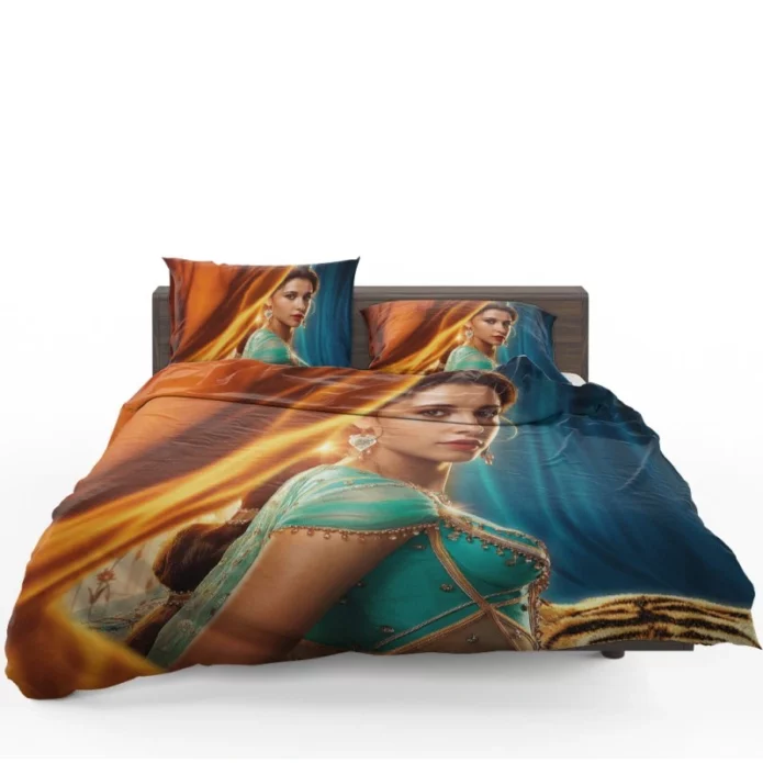 Princess Jamine Naomi Scott in Aladdin Movie Bedding Set