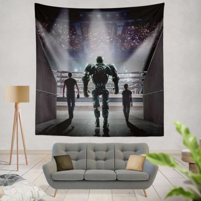 Real Steel Movie Wall Hanging Tapestry