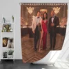 Red Notice Movie Dwayne Johnson Gal Gadot Bath Shower Curtain