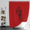 Red Sparrow Movie Jennifer Lawrence Bath Shower Curtain