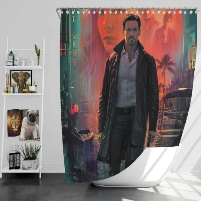 Reminiscence Movie Hugh Jackman Bath Shower Curtain