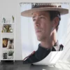 Rescued Movie Grant Gustin Bath Shower Curtain