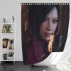 Resident Evil 4 Movie Ada Wong Bath Shower Curtain