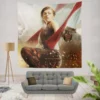 Resident Evil Action Horror Movie Milla Jovovich Wall Hanging Tapestry