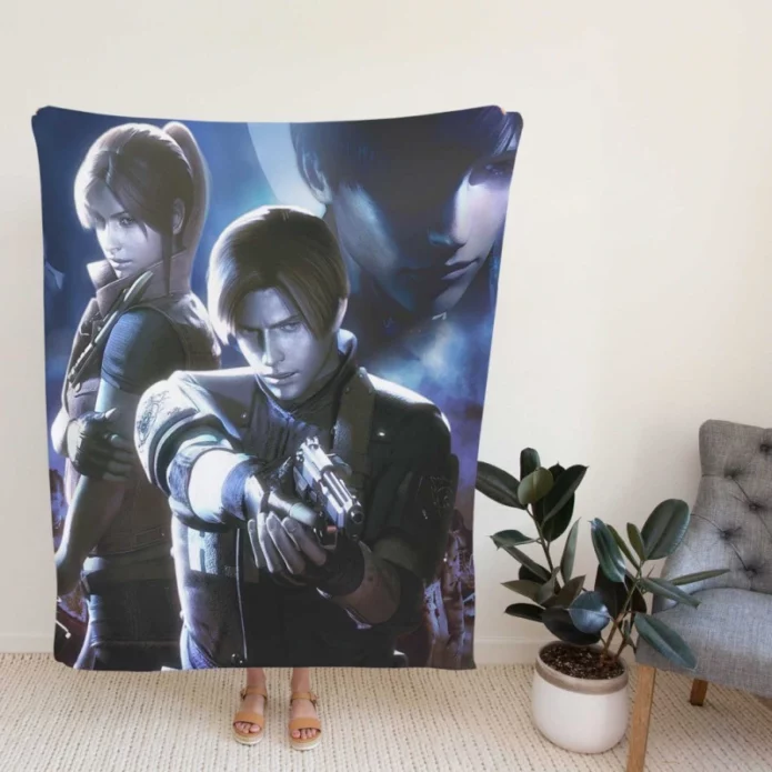 Resident Evil Chronicles Movie Fleece Blanket