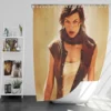 Resident Evil Extinction Movie Milla Jovovich Alice Bath Shower Curtain