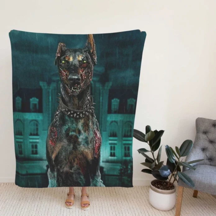 Resident Evil Welcome to Raccoon City Horror Movie Fleece Blanket