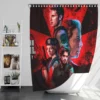 Resident Evil Welcome to Raccoon City Movie Poster Bath Shower Curtain