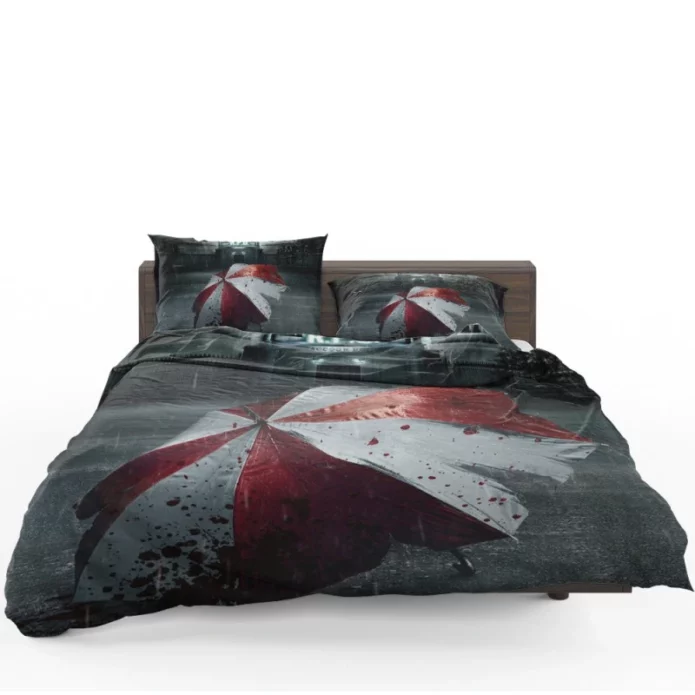 Resident Evil Welcome to Raccoon City Movie umbrella Bedding Set