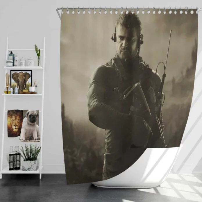 Resident evil 7 Movie Bath Shower Curtain