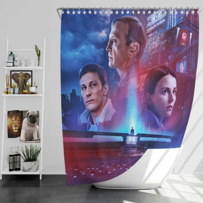 Reversible Reality Movie Bath Shower Curtain