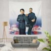 Rush Hour 2 Movie Jackie Chan Chris Tucker Wall Hanging Tapestry
