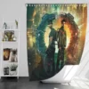 Ryan Kwanten Kodi Smit-McPhee in 2067 Movie Bath Shower Curtain