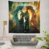 Ryan Kwanten Kodi Smit-McPhee in 2067 Movie Wall Hanging Tapestry