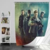 SAS Red Notice Movie Tom Wilkinson Bath Shower Curtain