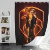 Samara Weaving As Scarlett In Snake Eyes GI Joe Movie Bath Shower Curtain