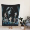 Scream Movie Horror Fleece Blanket