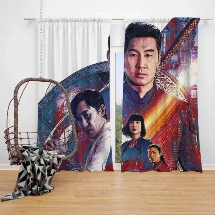 Shang-Chi and the Legend of the Ten Rings Movie Poster Window Curtain