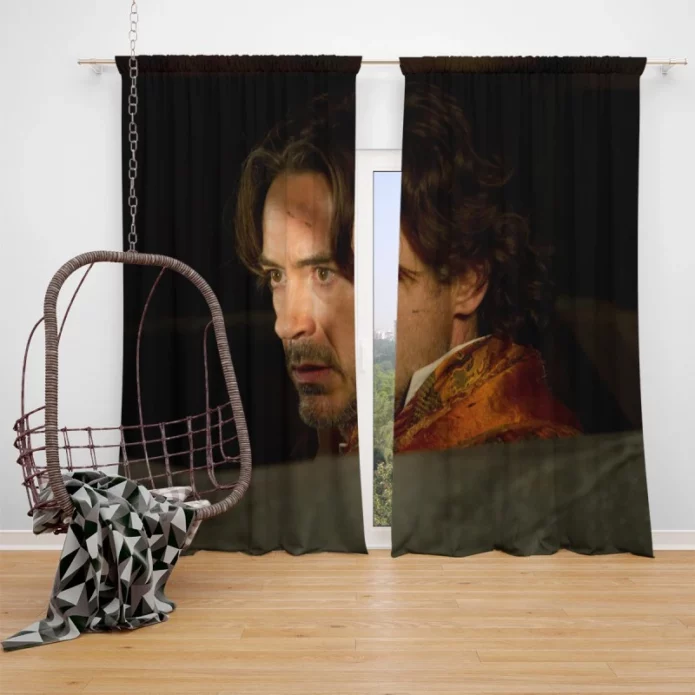 Sherlock Holmes A Game of Shadows Movie Window Curtain