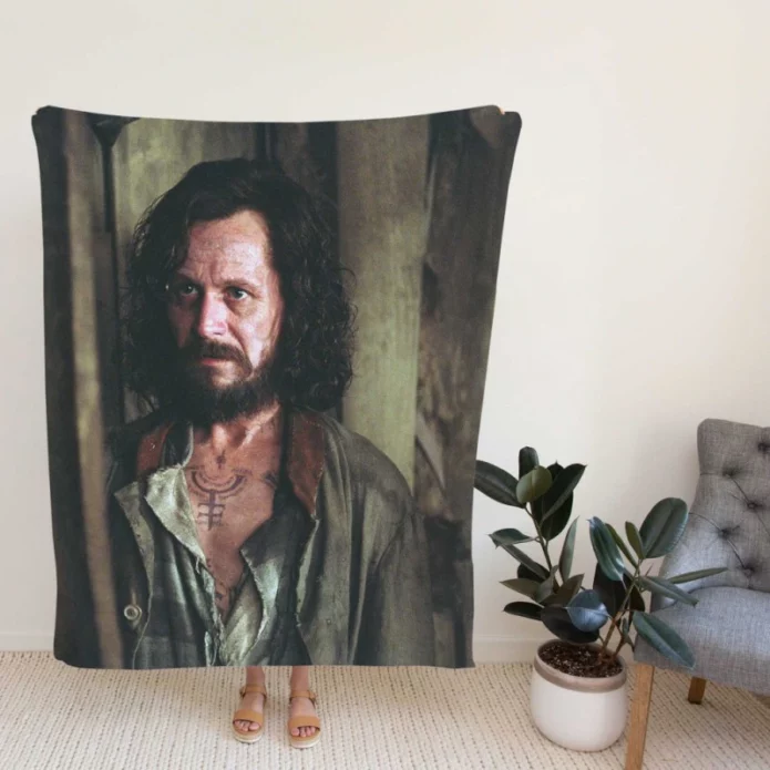 Sirius Black in Harry Potter Movie Fleece Blanket