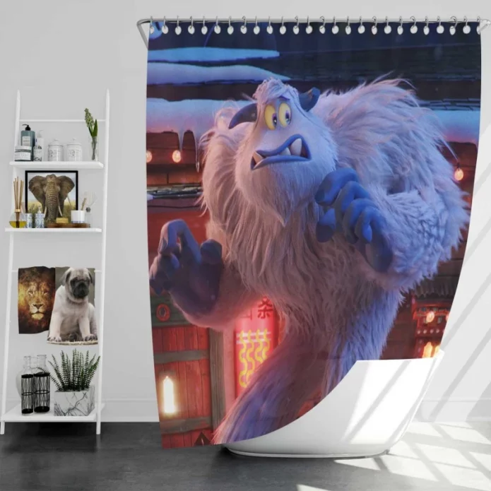 Smallfoot Movie Bath Shower Curtain