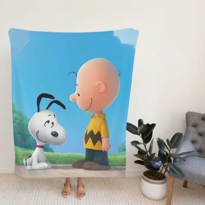 Snoop in The Peanuts Kids Movie Fleece Blanket