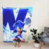 Sonic the Hedgehog 2 Kids Movie Fleece Blanket