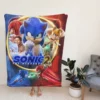 Sonic the Hedgehog 2 Movie Fleece Blanket