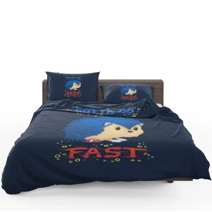 Sonic the Hedgehog Movie Gotta go Fast Bedding Set