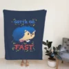 Sonic the Hedgehog Movie Gotta go Fast Fleece Blanket
