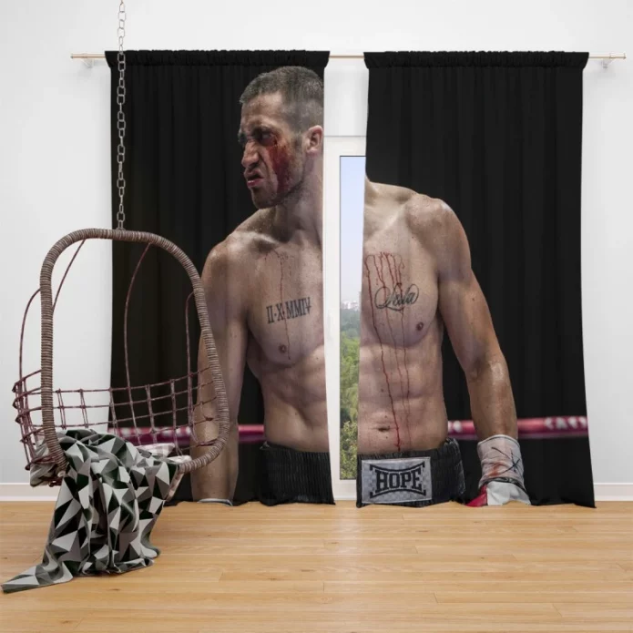 Southpaw Movie Jake Gyllenhaal Window Curtain