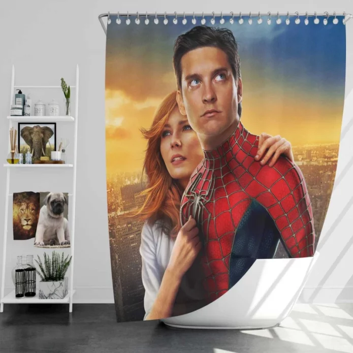 Spider-Man 3 Movie Bath Shower Curtain